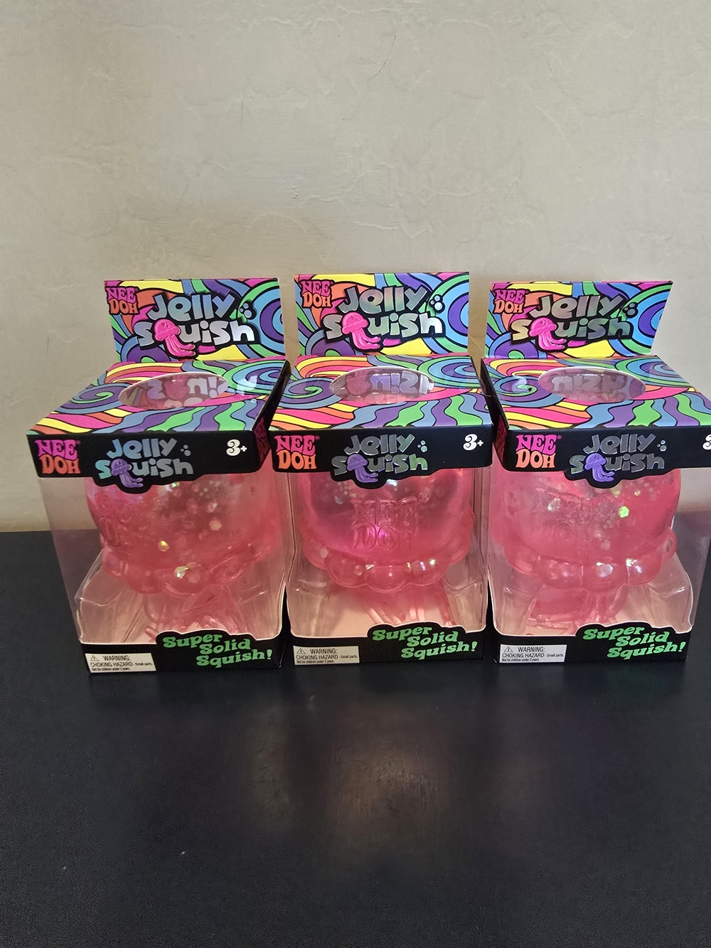 Authentic NeeDoh Jolly Squish Pink Super Solid Squish LISTING IS FOR ONE PINK